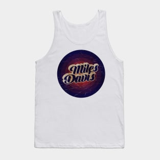 MILES DAVIS - VINTAGE BLURN CIRCLE Tank Top